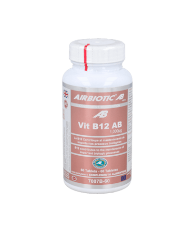 VITAMINA B12 1000 MCG 60 COMP AIRBIOTIC – foto del producto cada vitamina b12