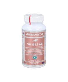 VITAMINA B12 1000 MCG 60 COMP AIRBIOTIC – foto del producto cada vitamina b12