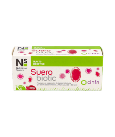 NS SUEROBIOTIC FRESA 6 SOBRES – foto del producto suerobiotic fresa sobres