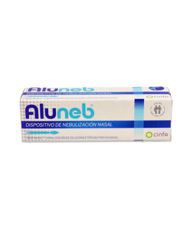 ALUNEB DISPOSITIVO NEBULIZACION NASAL 1U – foto del producto cada aluneb dispositivo