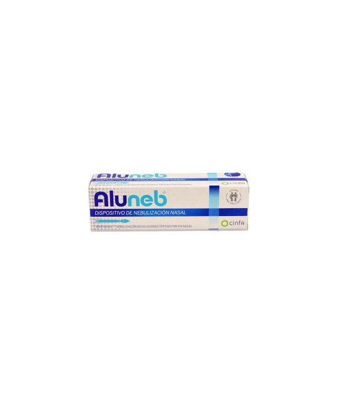 ALUNEB DISPOSITIVO NEBULIZACION NASAL 1U – foto del producto cada aluneb dispositivo