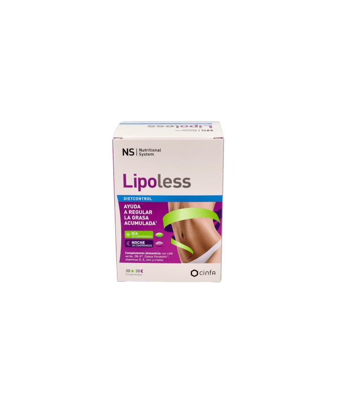 NS LIPOLESS 60 COMPRIMIDOS – foto del producto lipoless comprimidos activos NS LIPOLESS 60 COMPRIMIDOS – foto del producto lipoless comprimidos activos