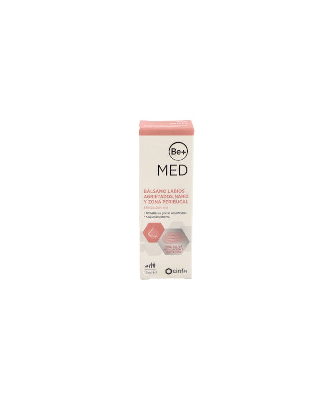 BE+MED BALSAMO LABIOS AGRIETADOS 15ML – foto del producto med balsamo labios BE+MED BALSAMO LABIOS AGRIETADOS 15ML – foto del producto med balsamo labios