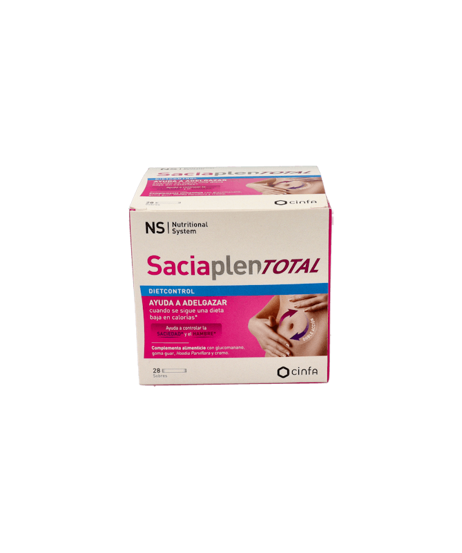NS SACIAPLEN TOTAL 28 SOBRES 3 GRAMOS – foto del producto saciaplen total sobres