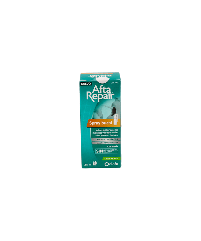 AFTA REPAIR SPRAY BUCAL 20 ML – foto del producto cada afta repair