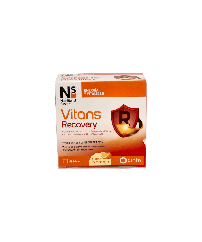 NS VITANS RECOVERY 14 SOBRES – foto del producto vitans recovery sobres