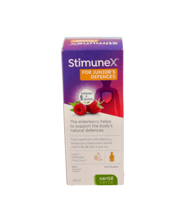 SV STIMUNEX DEFENSAS JUNIOR FRAMBU 150ML – foto del producto cada stimunex defensas