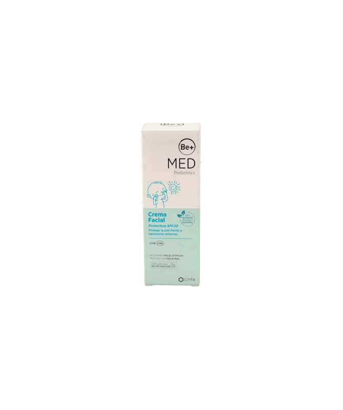 BE+MED PEDIATRICS CREMA FACIAL SPF20 40M – foto del producto med pediatrics crema
