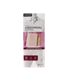 FAJA FARMALASTIC ABDOMINAL 3 BANDAS T M – foto del producto faja farmalastic abdominal