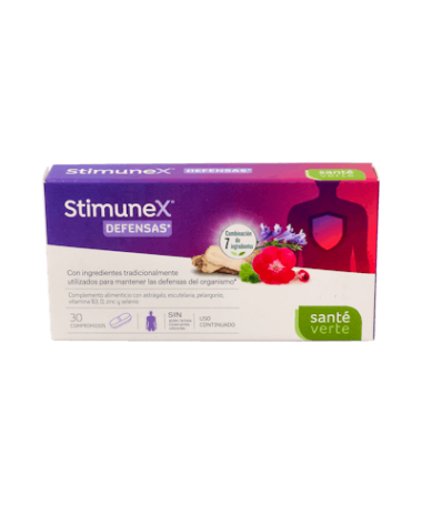 SV STIMUNEX DEFENSAS 30 COMPR – foto del producto cada stimunex defensas