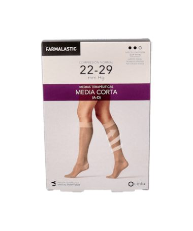 MEDIA CORTA FARM CN PTA CERRAD NEGR TR 2 – foto del producto cada media corta