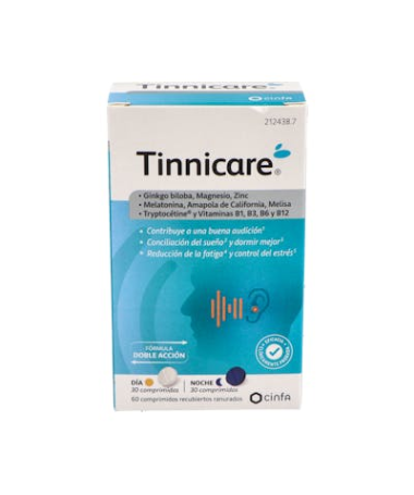 TINNICARE 60 COMPRIMIDOS – foto del producto cada tinnicare comprimidos