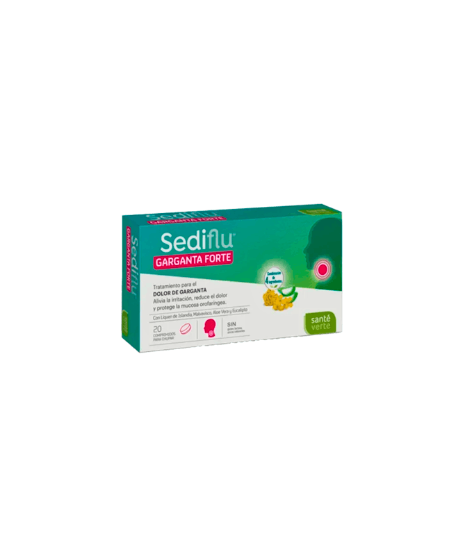 SV SEDIFLU GARGANTA FORTE 20 COMPR – foto del producto cada sediflu garganta