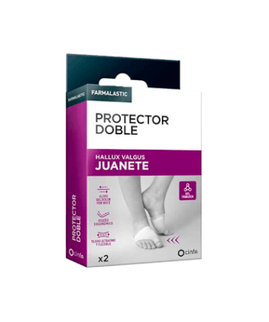 FARMALASTIC PROTECT JUANETE DOBLE T U 2U – foto del producto farmalastic protect juanete