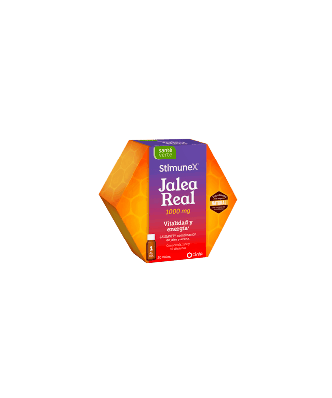 SV JALEA REAL VITAL+ENERG 20 VIALES 10ML – foto del producto cada jalea real