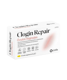 CLOGIN REPAIR OVULOS VAGINALES 10 U – foto del producto cada clogin repair