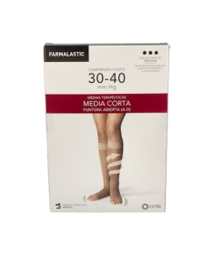 MEDIA CORTA FARMALASTIC FUERTE EXTRA GDE – foto del producto media corta farmalastic