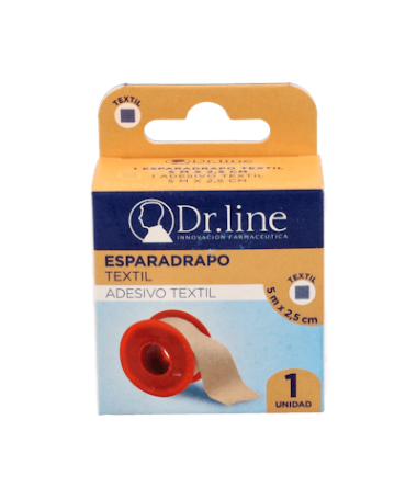ESPARADRAPO 12 UDS TEX DR LINE 5Mx2