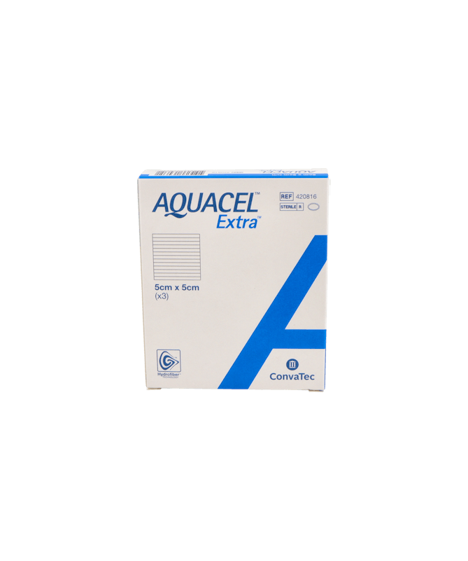 AQUACEL EXTRA APOSITO HIDROCOL 5X5 3U – foto del producto aquacel extra aposito