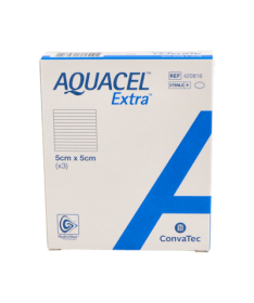AQUACEL EXTRA APOSITO HIDROCOL 5X5 3U – foto del producto aquacel extra aposito