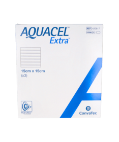AQUACEL EXTRA APOSITO HIDROCOL 15X15 3U – foto del producto aquacel extra aposito