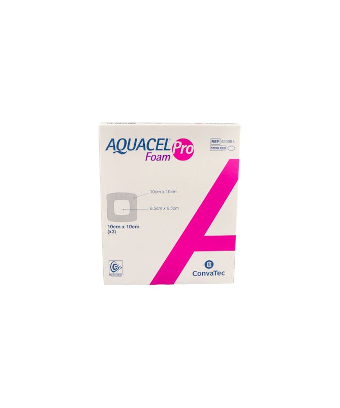 AQUACEL FOAM PRO 10X10 CMS 3UD – foto del producto aquacel foam pro