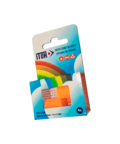 TAPONES ITOH OIDOS ESPUMA AMARI/ROSA 4U – foto del producto cada tapones itoh