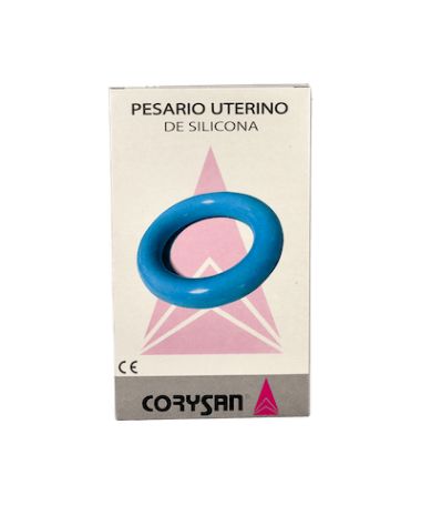 PESARIO UTERINO SILICONA CORYSAN 95 MM. – foto del producto tejido pesario uterino