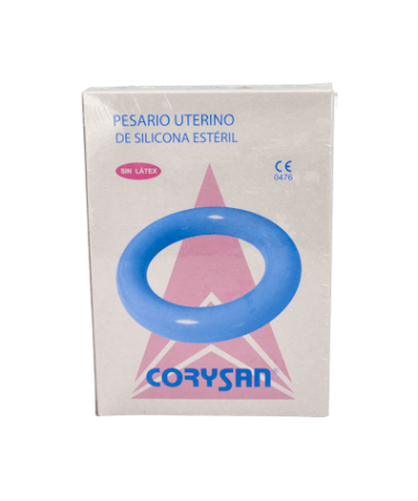 PESARIO UTERINO SILICONA CORYSAN 80 MM – foto del producto tejido pesario uterino
