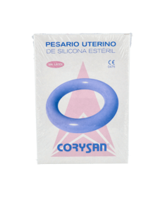PESARIO UTERINO SILICONA CORYSAN 90 MM. – foto del producto tejido pesario uterino