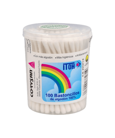 BASTONCILLOS CORYSAN ALGODON 100 UD – foto del producto tejido bastoncillos corysan