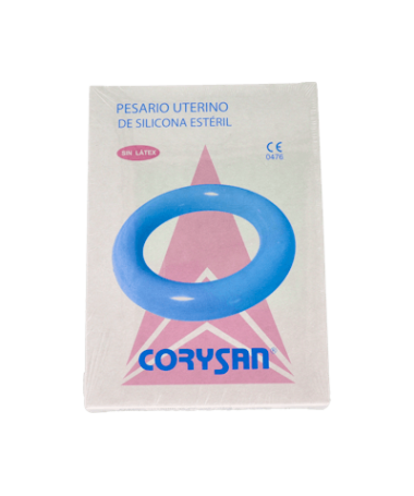 PESARIO UTERINO SILICONA CORYSAN 60 MM. – foto del producto tejido pesario uterino