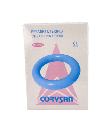 PESARIO UTERINO SILICONA CORYSAN 65 MM. – foto del producto tejido pesario uterino