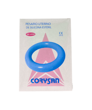 PESARIO UTERINO SILICONA CORYSAN 70 MM. – foto del producto tejido pesario uterino