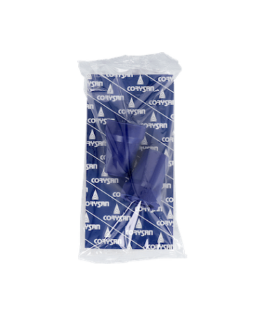 CONTERA BASTON CORYSAN GOMA AZUL 2 UDS – foto del producto tejido contera baston
