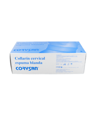 COLLARIN CERVICAL CORYSAN BLANDO T/3 – foto del producto tejido collarin cervical