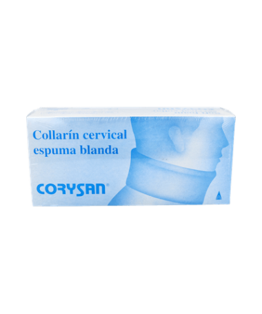 COLLARIN CERVICAL CORYSAN BLANDO T/4 – foto del producto tejido collarin cervical
