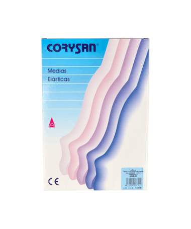 MEDIA CORTA CORYSAN FUERTE BEIG T/4 – foto del producto tejido media corta