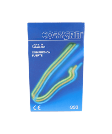 CALCETIN CORYSAN FUERTE NEGRO T/2 – foto del producto tejido calcetin corysan