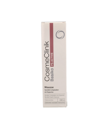 BASIKO MOUSSE LIMPIADOR ENVASE 150 ML – foto del producto cada basiko mousse