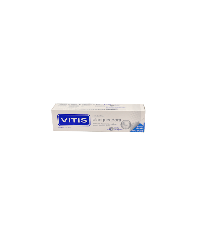 VITIS BLANQUEADORA PASTA DENTIF 150 ML – foto del producto vitis blanqueadora pasta