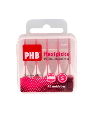 PHB FLEXIPICKS INTERDENTAL TALLA S – foto del producto phb flexipicks interdental