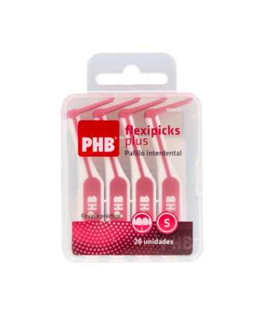 PHB FLEXIPICKS PLUS INTERDENTAL TALLA S – foto del producto phb flexipicks plus