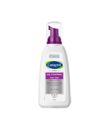 CETAPHIL DERMACONTROL ESPUMA LIMP 235 ML – foto del producto cada cetaphil dermacontrol