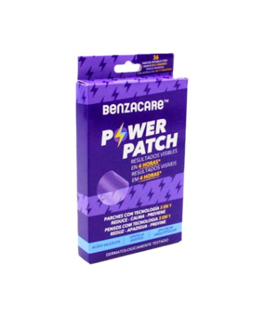 BENZACARE POWER PATCH 36 PARCHES – foto del producto cada benzacare power