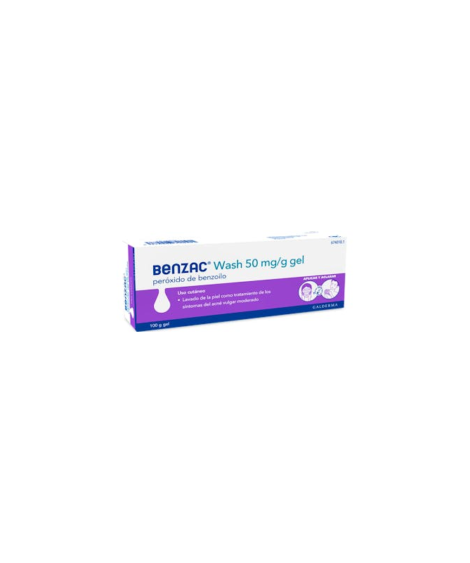 BENZAC WASH 50 MG/G GEL 100 GR – foto del producto cada benzac wash BENZAC WASH 50 MG/G GEL 100 GR – foto del producto cada benzac wash