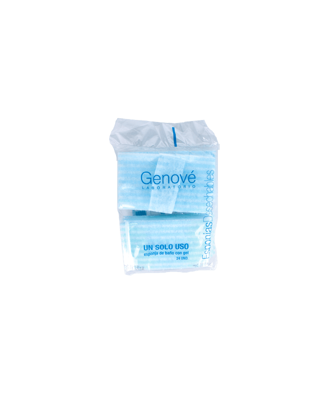 GENOVE ESPONJA GEL 1 SOLO USO 24 UNID – foto del producto cada genove esponja GENOVE ESPONJA GEL 1 SOLO USO 24 UNID – foto del producto cada genove esponja
