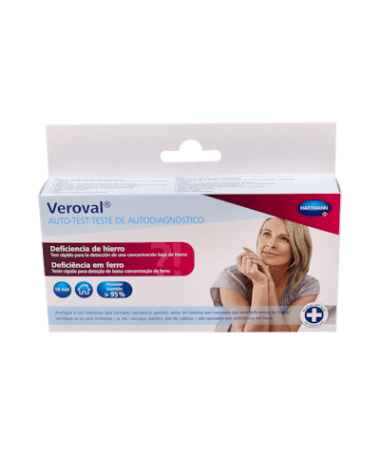 VEROVAL AUTOTEST DEFICIENCIA HIERRO – foto del producto cada veroval autotest