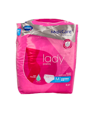 MOLICARE PREMIUM LADY PANTS 7 GOTAS M – foto del producto tejido molicare premium