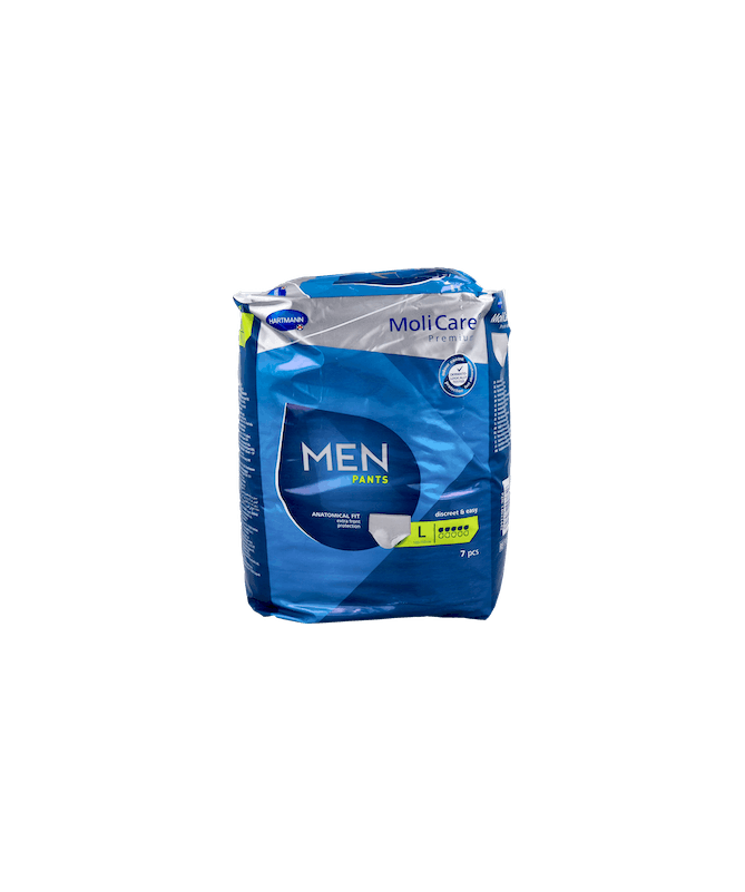 MOLICARE PREMIUM MEN PANTS 5 GOTAS L – foto del producto tejido molicare premium